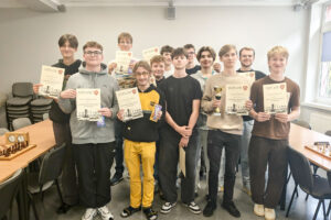 Paweł Łochiński szachowym mistrzem I LO