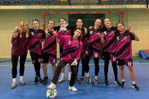 Reprezentantki I LO z medalami Spartakiady